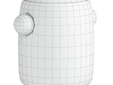 Orsetto pouf II 3D Model