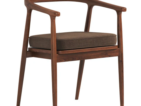 Outdoor Dining Chair Beale 3D Model