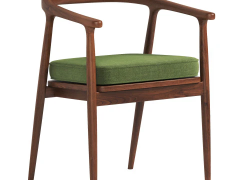 Outdoor Dining Chair Beale 3D Model