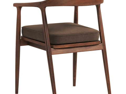 Outdoor Dining Chair Beale 3D Model