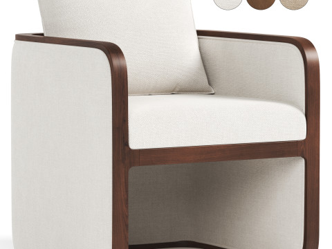 Dempsey Dining Chair 3D Модель