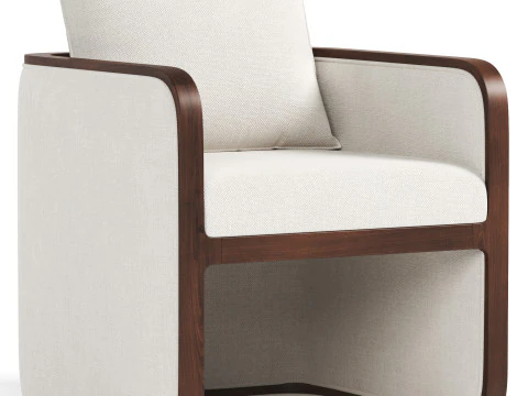 Dempsey Dining Chair 3D Model