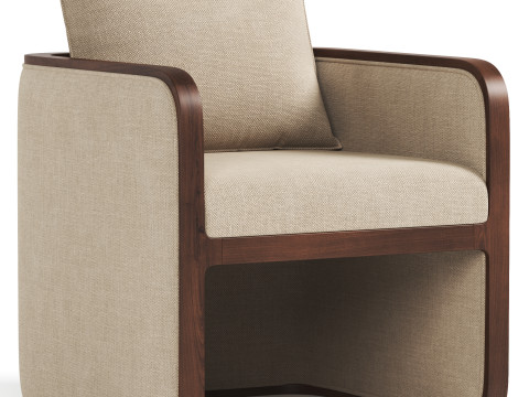Dempsey Dining Chair 3D 模型