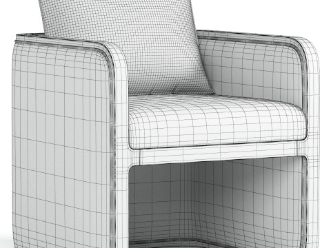 Dempsey Dining Chair 3D 模型