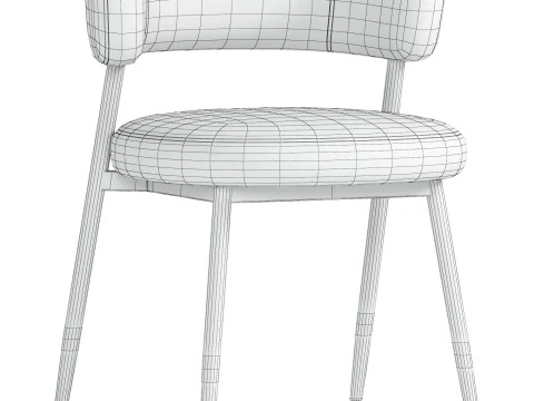 Dining Chair Folsom 3D Model