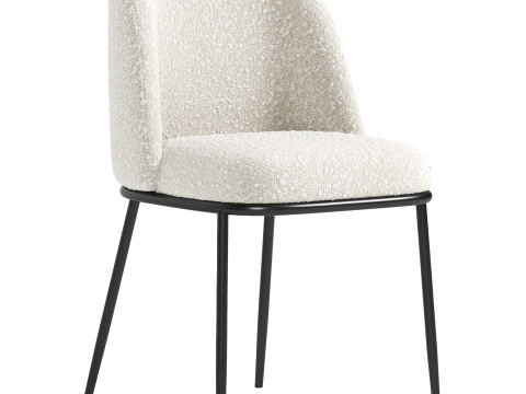 Dining Chair Caleb 3D Model