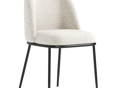 Dining Chair Caleb 3D Model