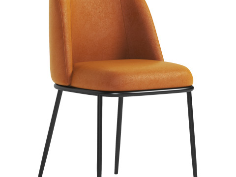 Dining Chair Caleb 3D Model