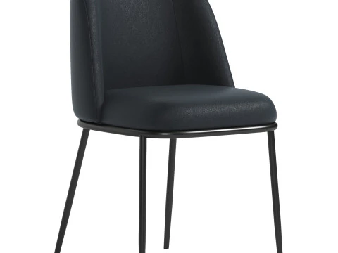 Dining Chair Caleb 3D Model