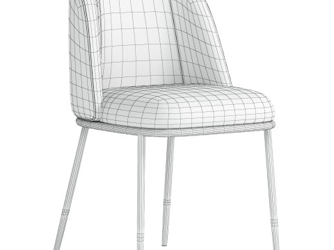 Dining Chair Caleb 3D Model