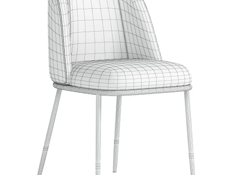 Dining Chair Caleb 3D Model