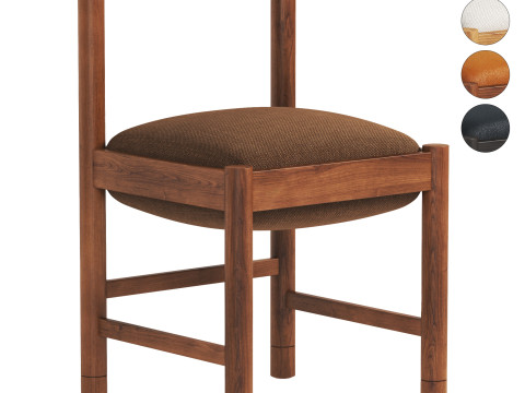 DUBEL DINING CHAIR 3D 模型