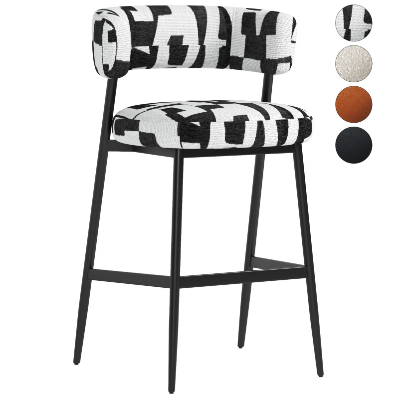 Bar Stool Folsom Modelo 3D .c4d .max .obj .3ds .fbx .stl .blend