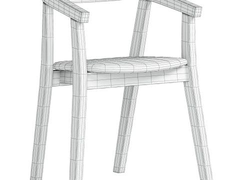 Jon chair Model 3D