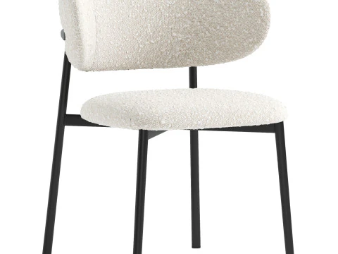Zoya Dining Chair 3D Model