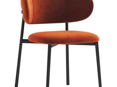 Zoya Dining Chair 3D Model