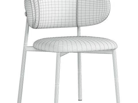 Zoya Dining Chair 3D Model