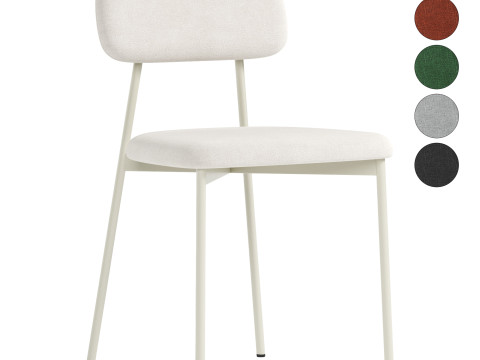 Milan chairs 3D Model