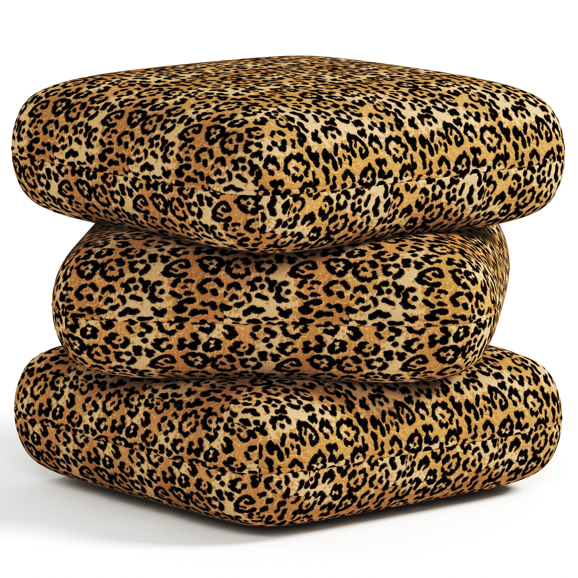 The MET x Eichholtz pouffe 3D Model .c4d .max .obj .3ds .fbx .stl .blend 