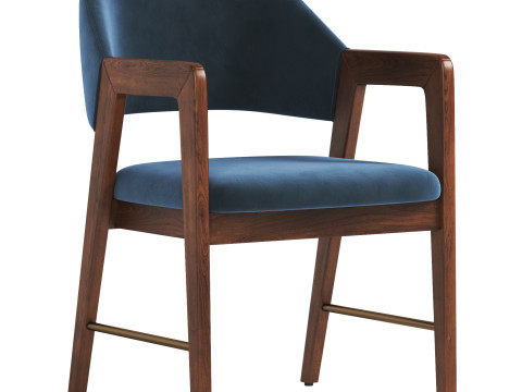 Milton Armchair 3D Model
