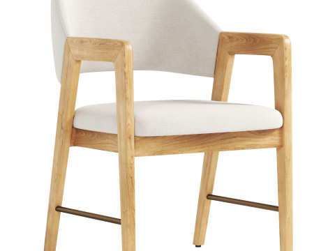 Milton Armchair 3D Model