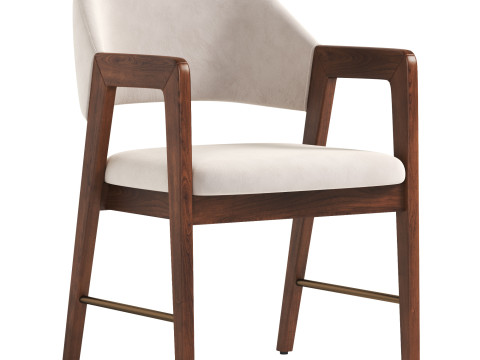 Milton Armchair 3D Model