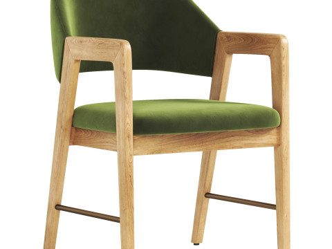 Milton Armchair 3D Model