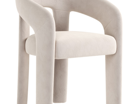 Novaro chair Modèle 3D