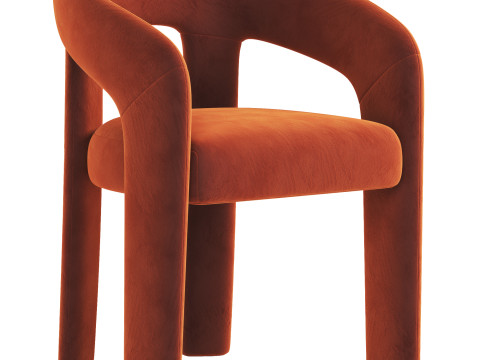 Novaro chair Modèle 3D