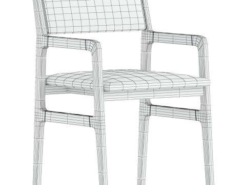 SHANGHAI chair by Modesign Modello 3D