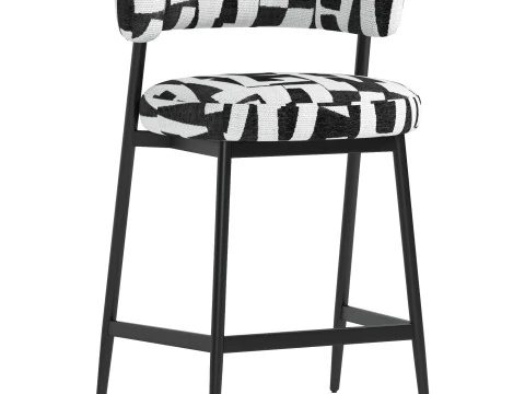 Counter Stool Folsom 3D Model