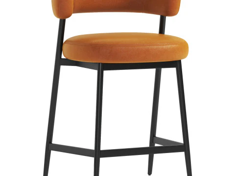 Counter Stool Folsom 3D Model