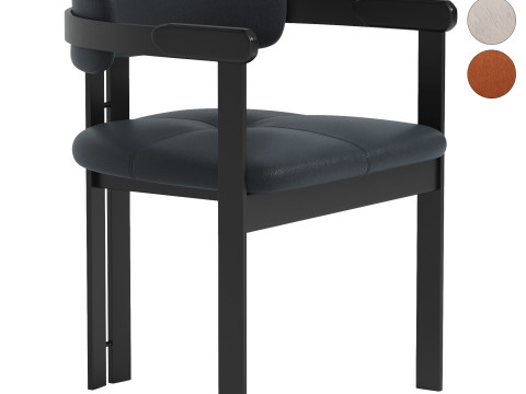 Galileo Dining Chair Modello 3D