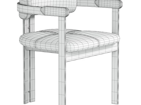Galileo Dining Chair 3D Model
