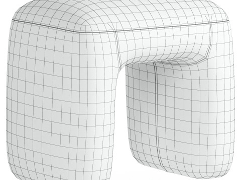 Krops pouf 3D Model