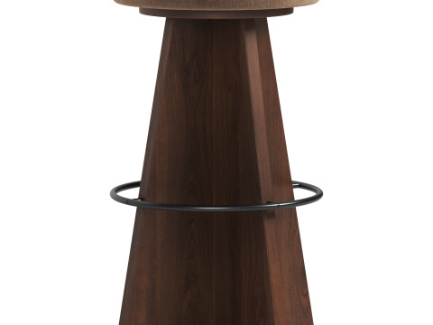 Damon Swivel Bar Counter Stool Model 3D