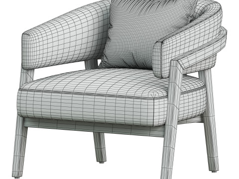 Dexter Chair Model 3D