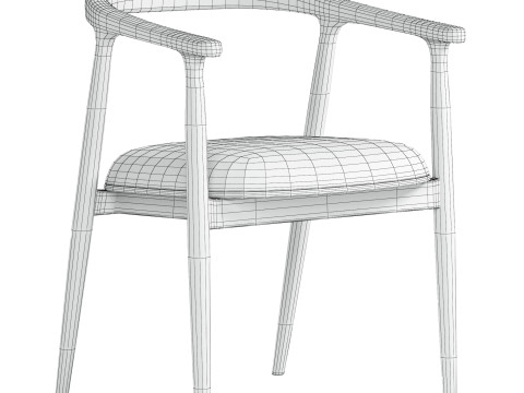 Dining Chair Beale 3D Model