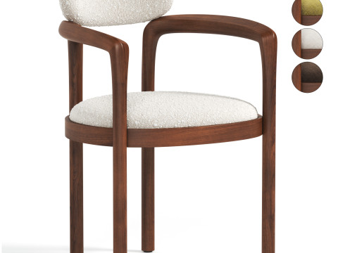 Dione Dining Chair 3Dモデル