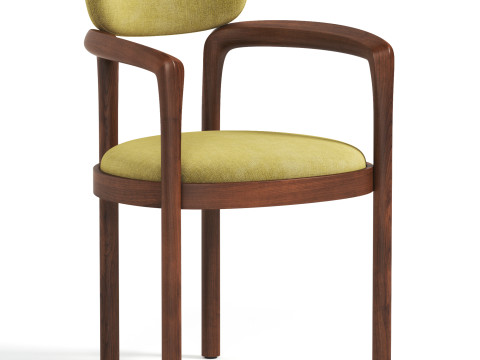 Dione Dining Chair 3D Model