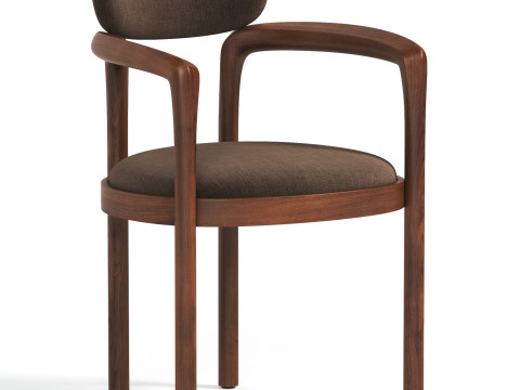 Dione Dining Chair 3D Model