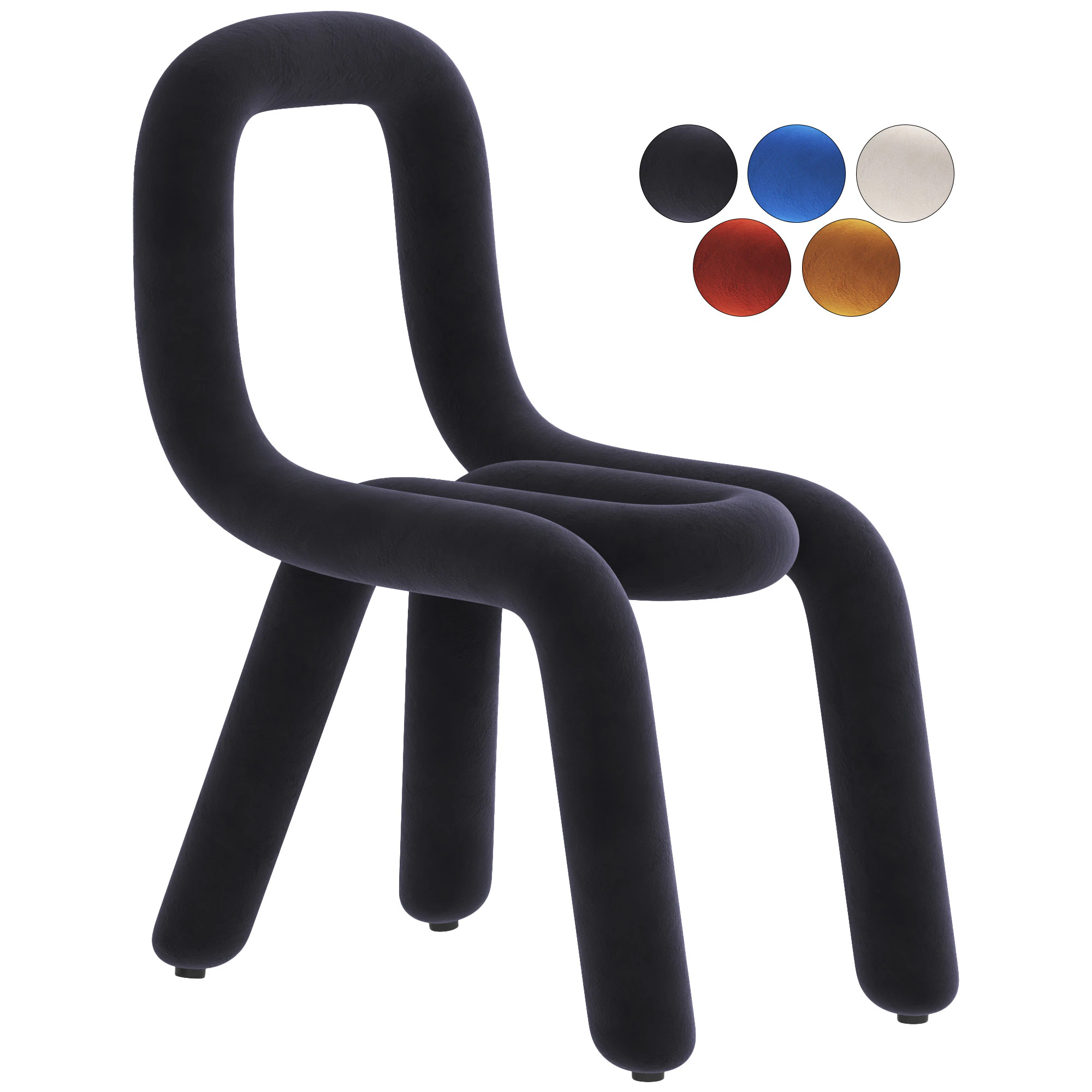 Erica chairs 3D Model .c4d .max .obj .3ds .fbx .stl .blend