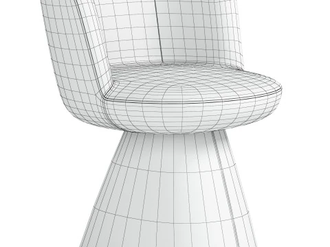 FLAIR O chair 3D Model