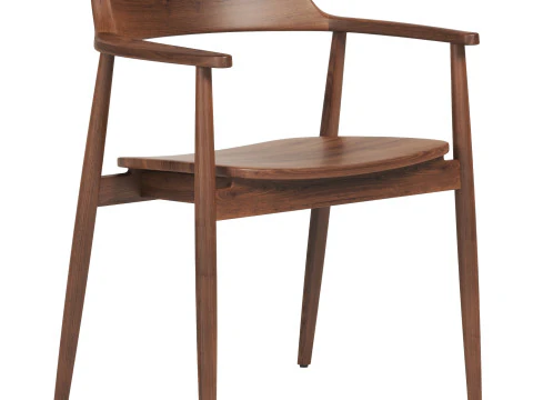 Kave Home 设计的 Fondes 椅子 3D 模型