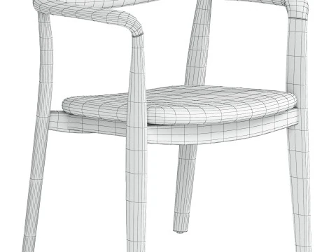 Fondes chair by Kave Home 3D Model