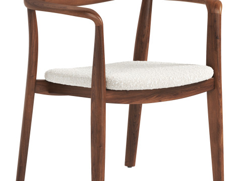 Fondes chair by Kave Home 3Dモデル