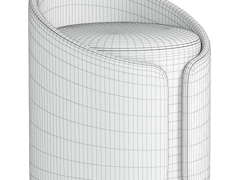 Garce pouf 3Dモデル