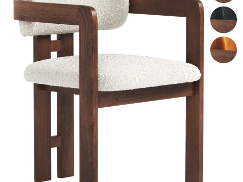 哈莉&middot;卡弗餐椅 3D 模型