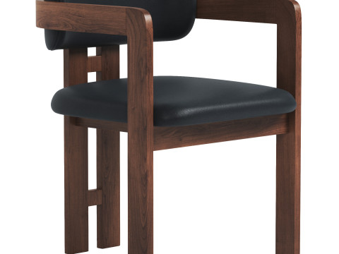 哈莉·卡弗餐椅 3D 模型