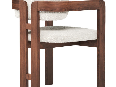 哈莉·卡弗餐椅 3D 模型